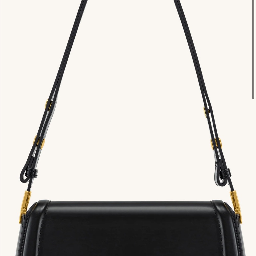 JW PEI Black Crossbody Bag with Gold Hardware